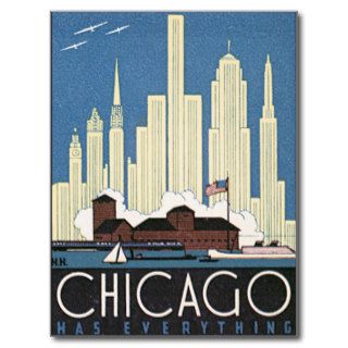 Chicago Illinois Has Everything Post Card