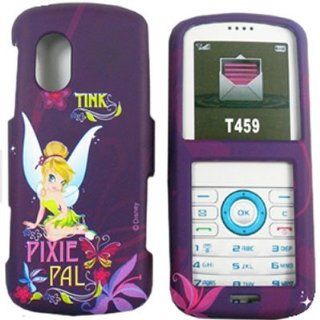 Samsung GRAVITY T459   Tinkerbell   Disney Officially Licensed   Purple   Hard Case/Cover/Faceplate/Snap On/Housing Cell Phones & Accessories