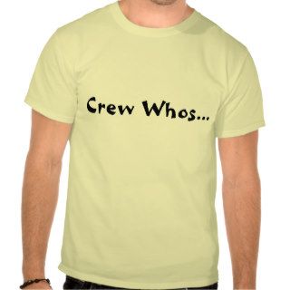 Official Crew Who T shirt