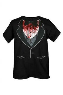 Zombie Bloody Tux Costume T Shirt 2XL Size  XX Large Clothing