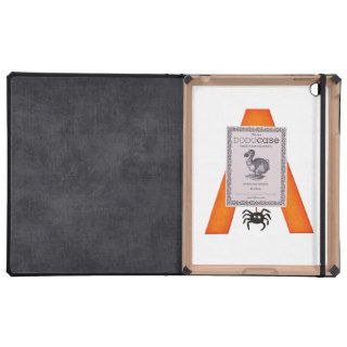 Halloween Spider Letter A Design Covers For iPad