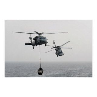 HH 60H Sea Hawk Helicopter Posters