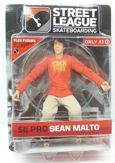 Street League Skateboarding Pro Sean Malto Flex Figure Series 1 Target Exclusive Toys & Games