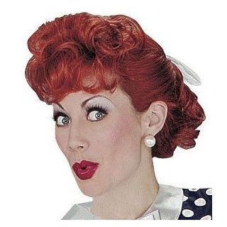 Lucille Ball   I Love Lucy   Wig Adult Accessory Costume Wigs Clothing
