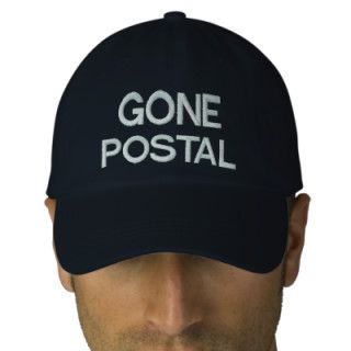 Gone Postal Embroidered Hat