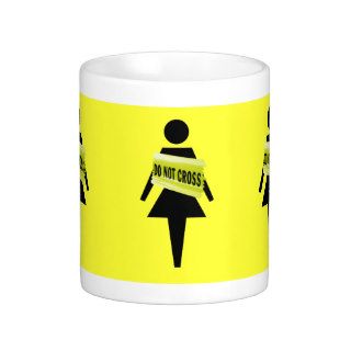 Woman's attitude funny image coffee mug