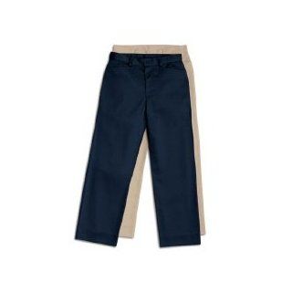 Girls Flat Front Straight Leg Pant in Black, Khaki and Navy by Classroom School Unifo  SkuCherokeeSchool50173XBLK12H; ColorBLK ; Size12H 12H Clothing