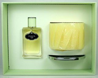 Prada Milano Infusion D'iris Gift Set for Women Includes 3.4 Oz Eau De Parfum, 460 Gms Perfumed Candle  Fragrance Sets  Beauty