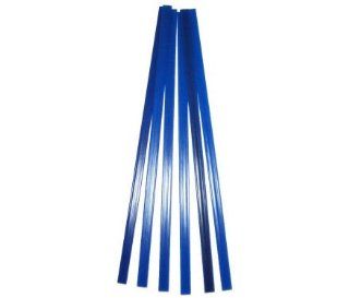 Polyethylene (LDPE) Plastic Welding Rod, 3/8 in. x 1/16 in. Ribbon, 6 sticks, Blue Automotive