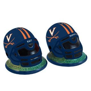 NCAA University of Virginia Helmet Salt and Pepper Shakers Sports & Outdoors