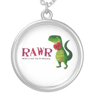 Romantic RAWR T rex Dinosaur Jewelry