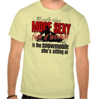 Sexy Women   Snowmobile T Shirts