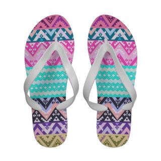 Paradise   Aztec Designer Flip Flops