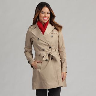 Tommy Hilfiger Women's Double Breasted Trench Coat Tommy Hilfiger Coats