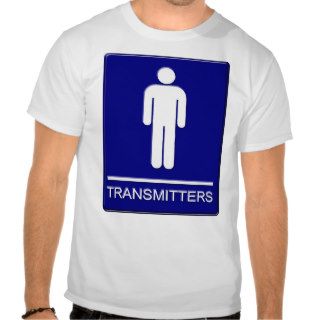 Restroom Signs   MEN Tee Shirt