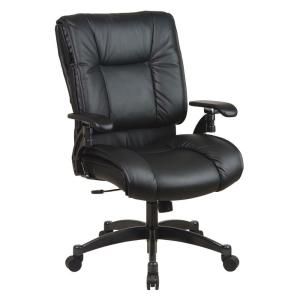 Office Star Deluxe Top Grain Leather Conference Chair   DISCONTINUED 9333
