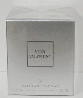 Very Valentino Pour Homme Eau De Toilette Spray 50 Ml / 1.7 Oz.  Beauty