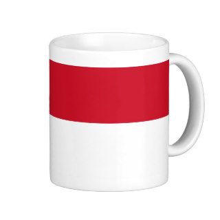 Monaco Monegasque  Flag Coffee Mug