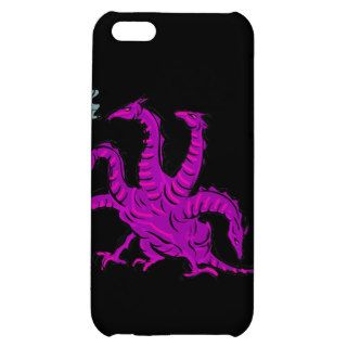 Five headed purple dragon.png iPhone 5C cover