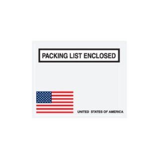 SHPPL465   Shoplet select U.S.A. amp;quot; Packing List Enclosedamp;quot; Envelopes 