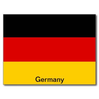 Flag of Germany Post Cards