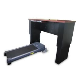 Signature S300 Sit to Stand Mahogany Treadmill Desk Signature Treadmill Desks Height Adjustable & Ergonomic Desks