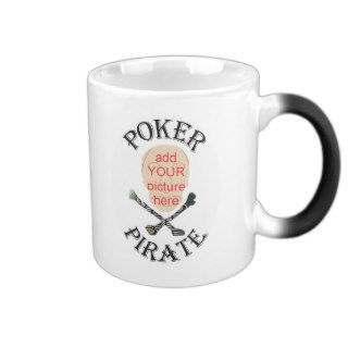 Poker Pirate Carnival Cutout mug