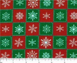 Christmas Prints Red and Green by Choice Fabrics 45" Wide 100% Cotton Sold by the Yard From CatHouze Crafts