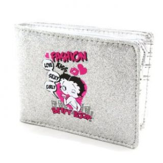 Wallet "Betty Boop" silvery glitter. Clothing