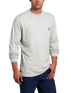 Carhartt Men's Flame Resistant Traditional Long Sleeve T Shirt at  Mens Clothing store