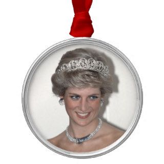 Princess Diana Xmas Christmas Tree Ornaments