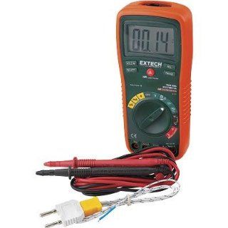 Extech EX470 True RMS Multimeter and Infrared Thermometer with Capacitance, Frequency, and Duty Cycle Measurements; and 2 K Type Remote Probes.   Stud Finders And Scanning Tools  