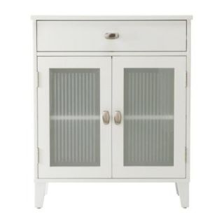 Home Decorators Collection Moderna 30 in. H 2 Door Vanity Cabinet Only in White 1140700410