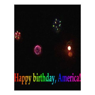 Happy birthday, America #5 Letterhead Design