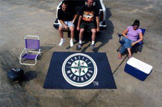 Seattle Mariners 5'x6' Tailgater Floor Mat (Rug)  Sports & Outdoors