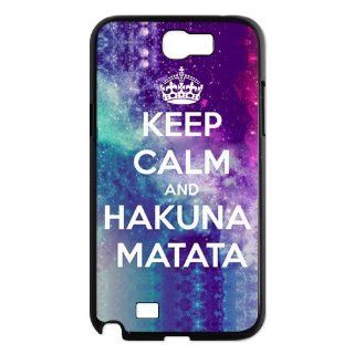 Lion King Hakuna Matata No Worries For The Rest of Your Days Durable HARD Samsung Galaxy Note 2 N7100 Case By Every New Day Electronics