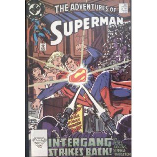 The Adventures of Superman #457 (Intergang Strikes Back) George Perez, Roger Stern, Dan Jurgens, Ty Templeton, Jerry Ordway, Glenn Whitmore, Mike Carlin Books