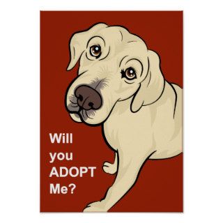 Adopt a Dog Poster