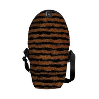 Tiger Stripe Design Mini Messenger Bag
