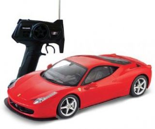 MJX R/C Ferrari 458 Italia RC Car, Red, 114 Scale Toys & Games