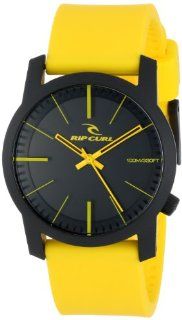 Rip Curl Men's A2698   FLY Cambridge ABS Silicone Fluorescent Yellow Analog Surf Watch Watches