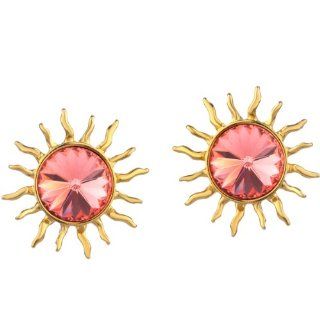 Neoglory Vintage Jewelry Fashion Red Earrings for Women Designer Ear Wear Gift Stud Earrings Jewelry