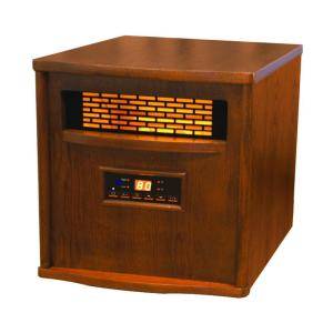 Estate Design Morrison 13 in. Infrared Electric Fireplace in Walnut DISCONTINUED IFML