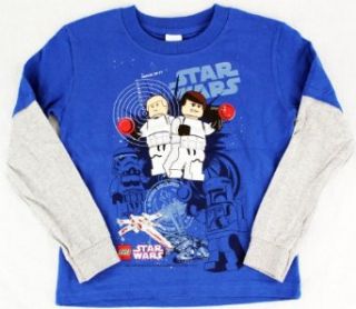 Star Wars Lego "Target" Blue Young Boys Tee Shirt Top Size S L (S) Fashion T Shirts Clothing