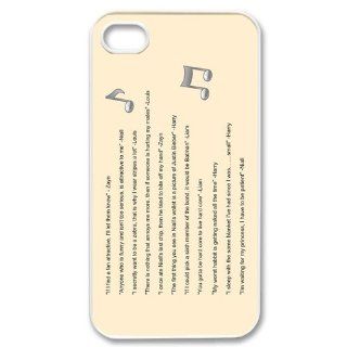 Custom One Direction Cover Case for iPhone 4 4s LS4 3215 Cell Phones & Accessories