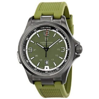 Victorinox Swiss Army Night Vision Green Dial Quartz Men's Watch   241595 Victorinox Watches