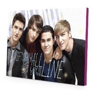 Nickelodeon Big Time Rush LED Canvas Wall Art, 15.75 Inch x 11.5 Inch Toys & Games