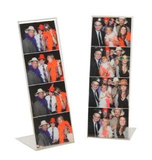 Photo Booth Frames, Slanted 2"x6"   25 Pack   Picture Frame Sets