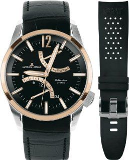Jacques Lemans Men's 1 1583E Liverpool GMT Sport Analog GMT Watch at  Men's Watch store.