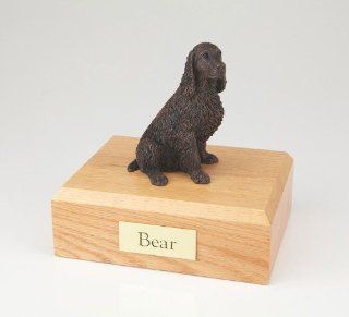 Bronze Springer Spaniel Dog Figurine Pet Cremation Urn   461   Outdoor Urns